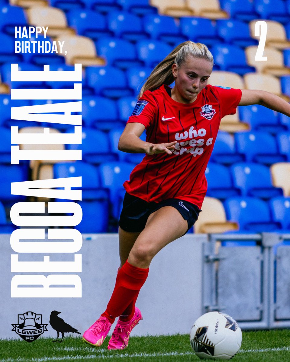 A very happy birthday to our amazing, Becca Teale! 🥳

Hope you have a wonderful day! ❤

#COYR🔴⚫