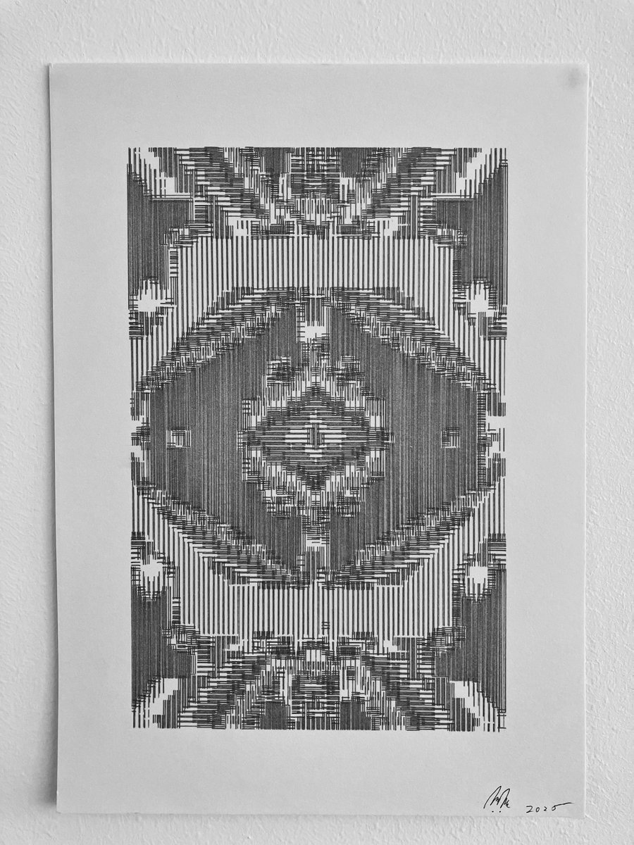 voxel_project's tweet image. #machinedrawing #plottertwitter #p5js
#ゴールデンウィークSNS展覧会2025