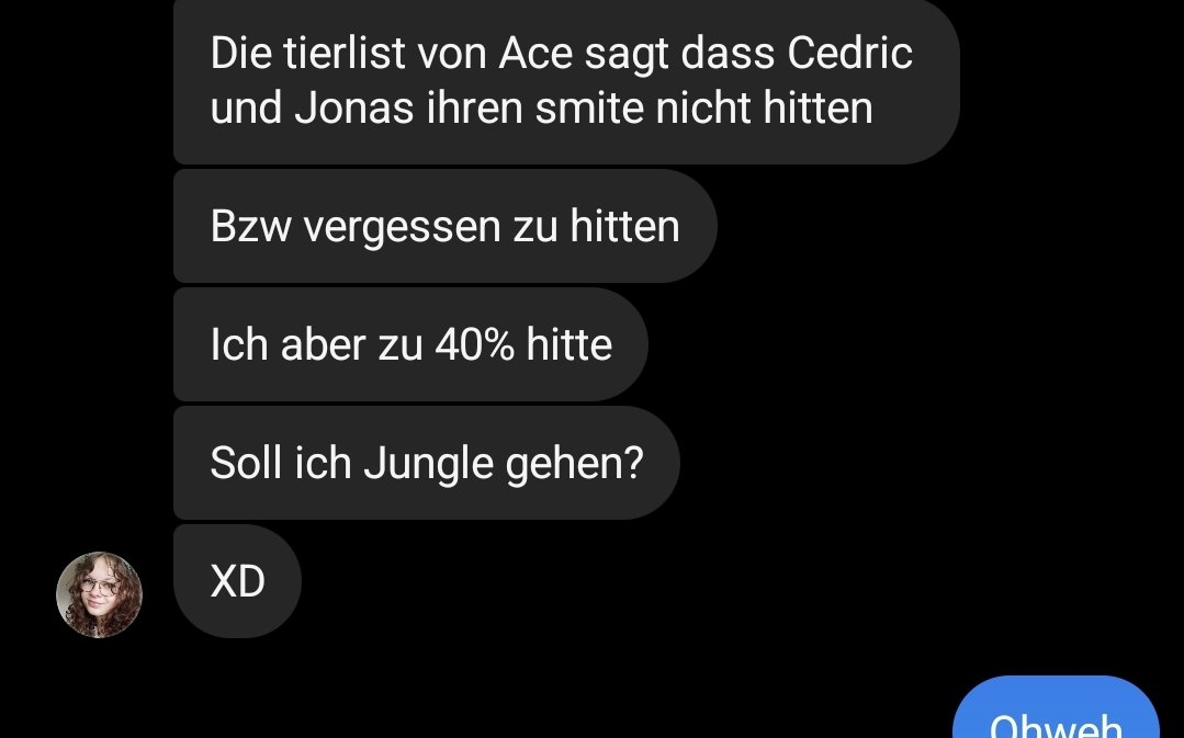 Jetzt schreibt auch noch unsere Supporterin uns so an 💀