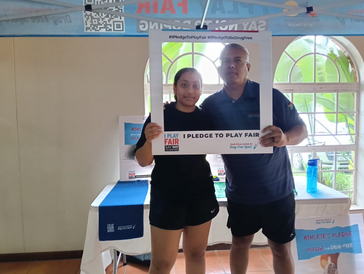 SAIDS had an athlete engagement with the Umgungundlovu P1 Ranking Table Tennis Tournament in Pietermaritzburg — promoting fairness, education, and clean competition.

#UmgungundlovuP1 #AntiDopingWorkshop #CleanSport #ServeClean #SAIDSInAction #PlayTrue #ProtectCleanAthletes
