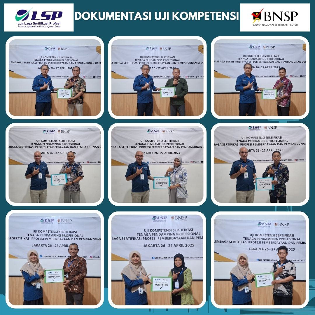 LSPP2D's tweet image. Dokumentasi dari para peserta TPP Prov. Jawa Tengah dengan semangat kompeten telah berjalan dengan harmoni dan lancar. Bertempat di TUK Kantor LSP Pemberdayaan dan Pembangunan Desa, Jakarta Selatan, DKI Jakarta

Salam &quot;Kompeten&quot;.