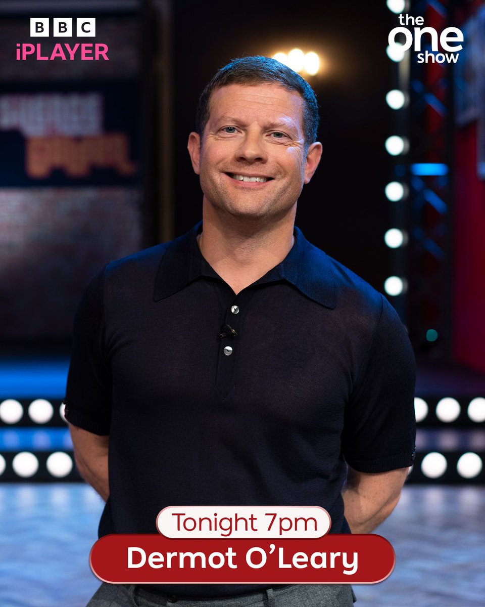 BBC The One Show (@bbctheoneshow) on Twitter photo Dermot O’Leary's chatting about his brand new comedy game show! 💸
Pop your questions below 👇 or email theoneshow@bbc.co.uk Dermot O’Leary's chatting about his brand new comedy game show! 💸
Pop your questions below 👇 or email theoneshow@bbc.co.uk