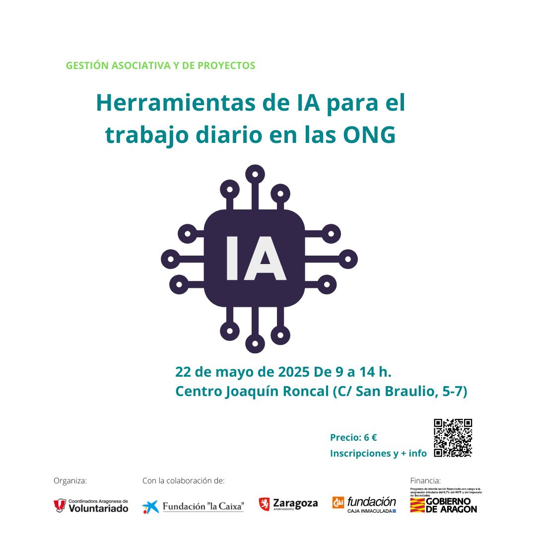 Vamos a abordar el tema de moda. ¿Y si lo aplicamos al trabajo diario en ONGs? ¡Vamos a formarlos!

#formacion #voluntariadoformado #aragonvoluntario

aragonvoluntario.net/formacion/herr…