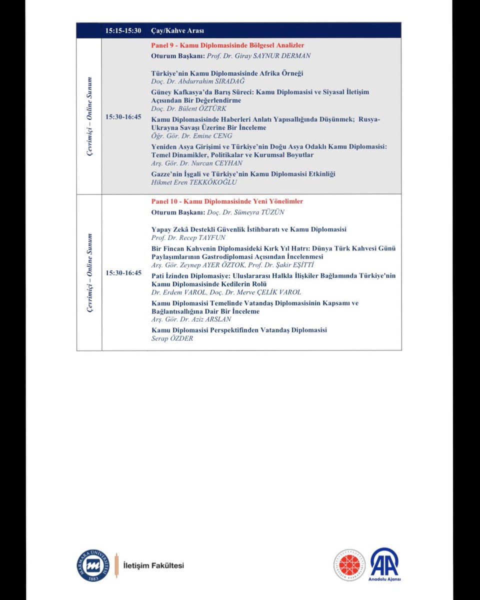 Deprem sebebiyle ertelenen KADİS’in yeni programı açıklandı!

Sempozyumun ilk gün (9 Mayıs) oturumları yüz yüze, ikinci gün (10 Mayıs) oturumları ise çevrim içi gerçekleşecek. 

Detaylı bilgi için: kadis-sempozyum.marmara.edu.tr