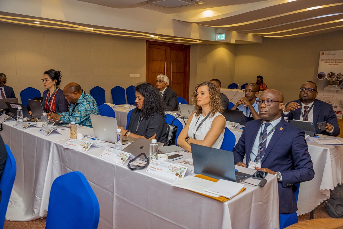 Dr Emmanuelle Soubeyran (@woah_dg) on Twitter photo The use of high-quality, safe and effective #veterinary products is essential to saving animal lives.
In March, in Dar es Salaam, #Tanzania, <a href="/WOAH/">World Organisation for Animal Health</a> organised a workshop to emphasise that access to safe and effective veterinary medicines, particularly vaccines, is foundational The use of high-quality, safe and effective #veterinary products is essential to saving animal lives.
In March, in Dar es Salaam, #Tanzania, <a href="/WOAH/">World Organisation for Animal Health</a> organised a workshop to emphasise that access to safe and effective veterinary medicines, particularly vaccines, is foundational