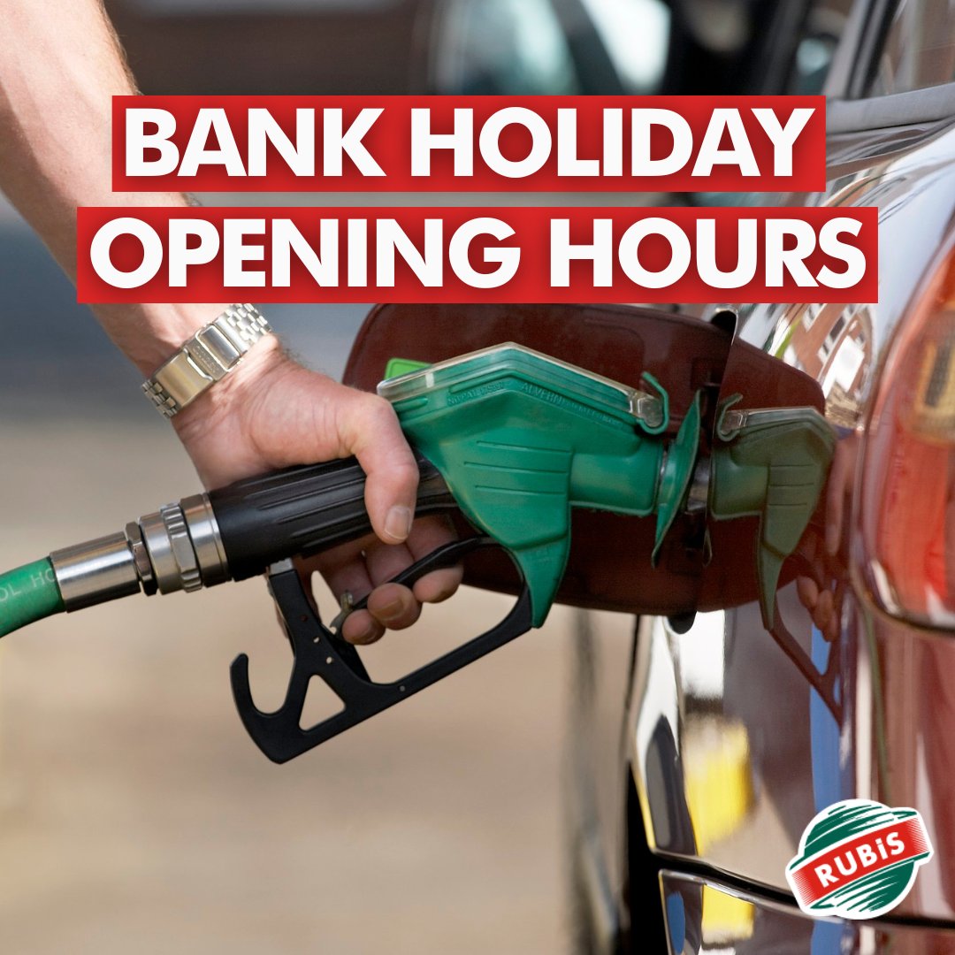 📣 Customer Notice 📣  

On 5th May and 9th May (Liberation Day), both our Guernsey &amp; Jersey Head Offices will be closed.  

Rubis Sion, First Tower, &amp; Red Houses will be open on Monday 5th May from 10am–4pm, but will be closed on Friday 9th May for Liberation Day celebrations.