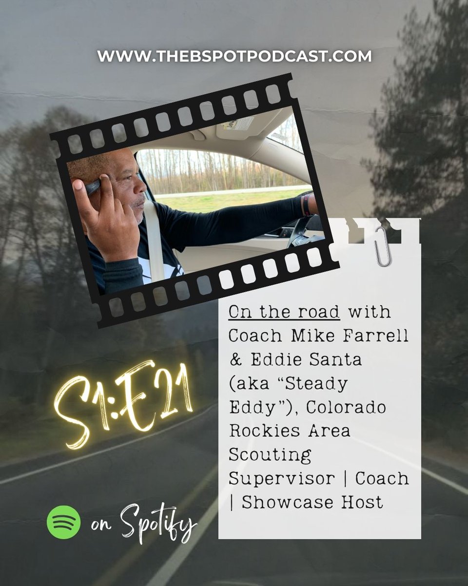 Mike Farrell The B Spot Podcast (@boopasbspot) on Twitter photo S1:E21 of The B Spot Podcast, we take a trip with Ed Santa, Area Supervisor for the Colorado Rockies. We talk baseball, evaluation, players and enjoy a few laughs along the way. The B Spot Podcast now on Spotify. <a href="/EdSanta1/">Ed Santa</a> S1:E21 of The B Spot Podcast, we take a trip with Ed Santa, Area Supervisor for the Colorado Rockies. We talk baseball, evaluation, players and enjoy a few laughs along the way. The B Spot Podcast now on Spotify. <a href="/EdSanta1/">Ed Santa</a>