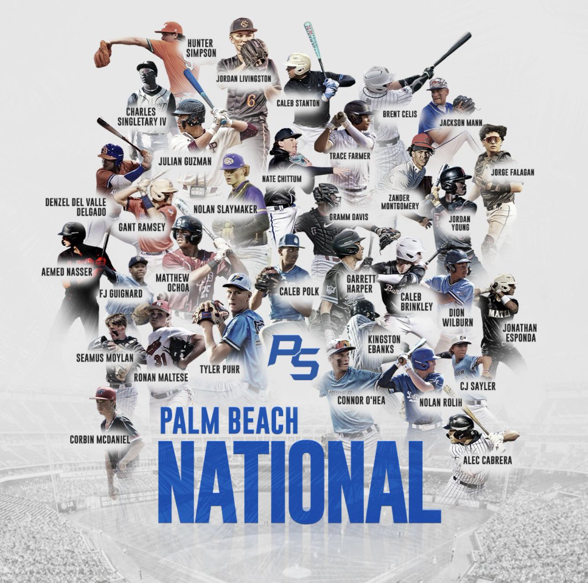 Prospect Select (@psbaseballinc) on Twitter photo Palm Beach National | Invite-Only Showcase, 80+ high level prospects
June 5th <a href="/CACTIParkPB/">CACTI Park of the Palm Beaches</a> | College Coaches + Pro Scouts on site 👉 bit.ly/3GAlodg Palm Beach National | Invite-Only Showcase, 80+ high level prospects
June 5th <a href="/CACTIParkPB/">CACTI Park of the Palm Beaches</a> | College Coaches + Pro Scouts on site 👉 bit.ly/3GAlodg