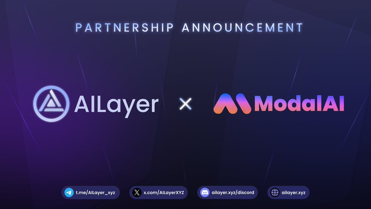 Defi_Eagle's tweet image. ⚡ @AILayerXYZ is partnering with @ModalAI_io to deliver lightning-fast, smarter, and more secure real-time AI.

🤖 #ModalAI is a next-gen multi-modal AI platform that blends text, images, and other data seamlessly, redefining what’s possible in the worlds of automation and…