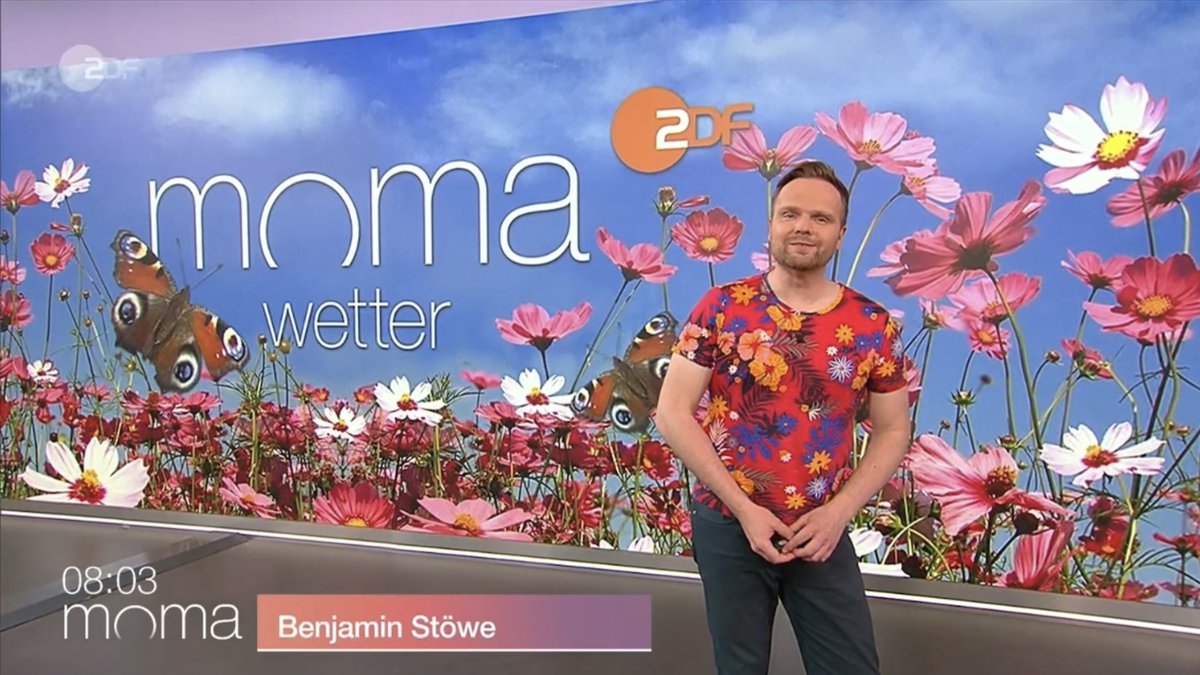 Heute bis zu 30 Grad Richtung Südwesten, doch tiefdruckgetriebene kalte Luft aus dem Norden bringt einen unwettrigen Wetterwechsel und eine deutliche Abkühlung. Alle #momaWetter-Karten gibt’s auf wetter.zdf.de — Grüße &amp; ein Suchbild zum Wochenende, kommt gut rein! 🤓✌️