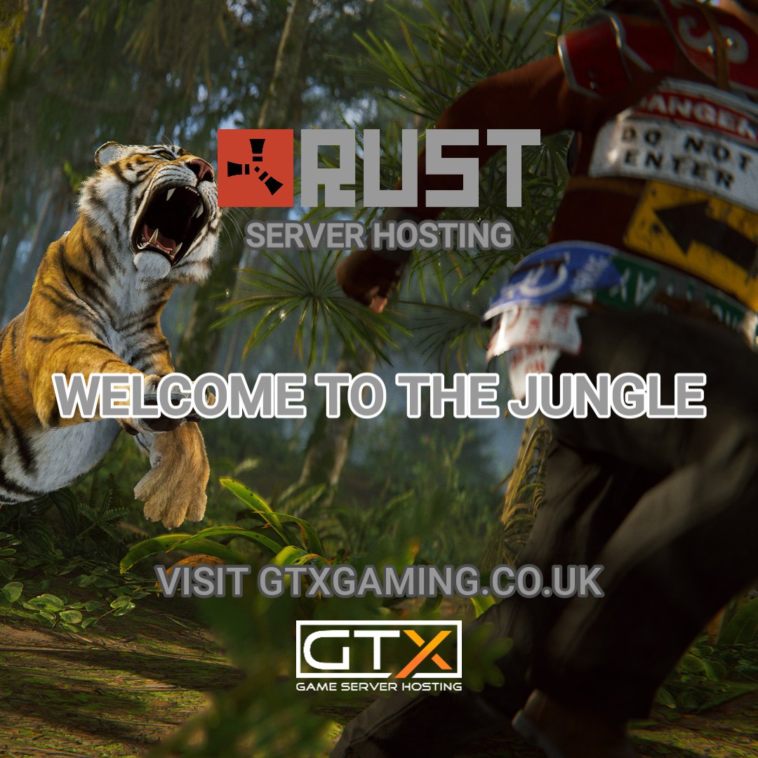 🌴 Welcome to the wild!
The <a href="/playrust/">Rust</a>  Jungle Update is here with dense foliage, stealth gameplay, and new tactical possibilities.
Ready to get lost? 🌿🔥

gtxgaming.co.uk/rust-server-ho…