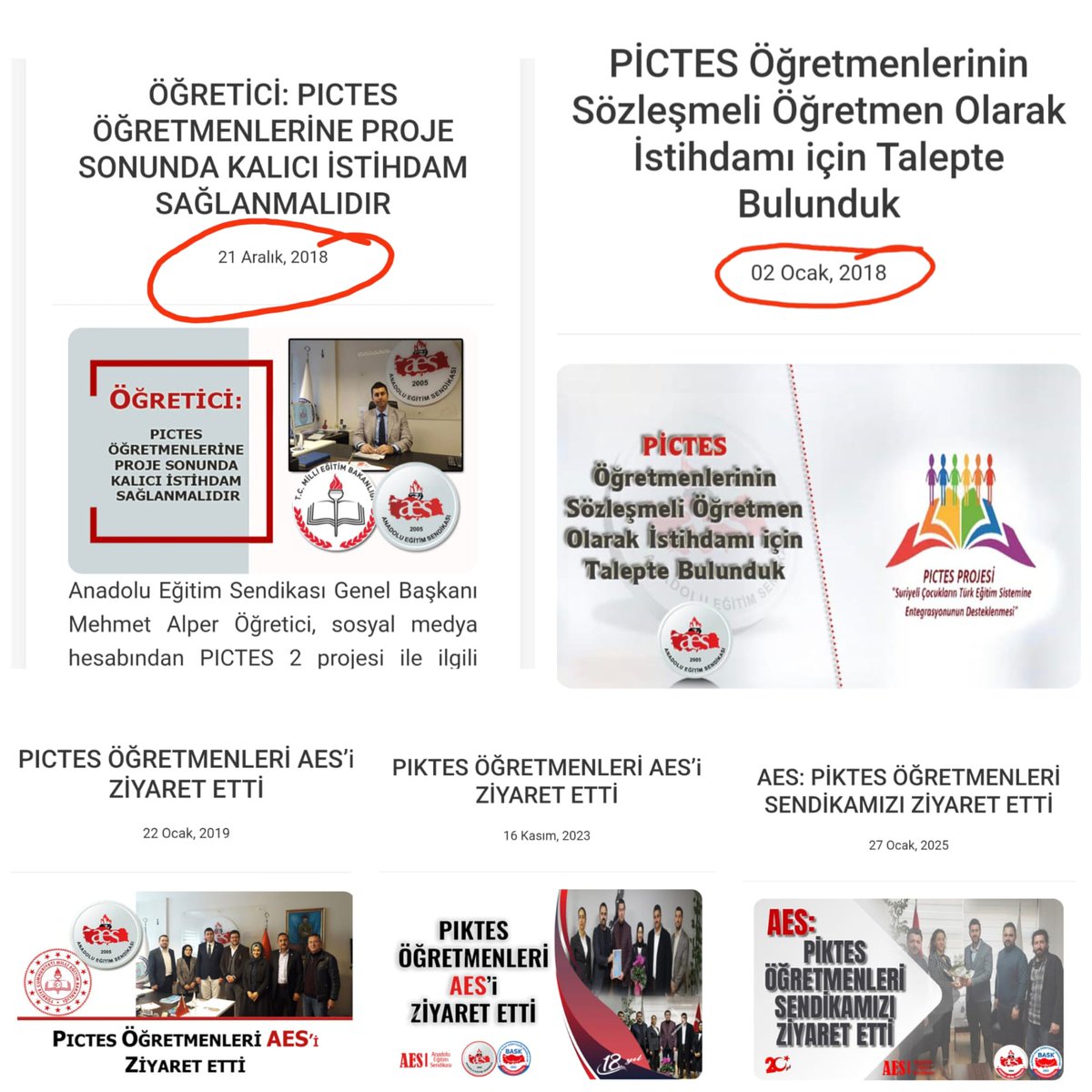 AES İLK GÜNDEN İTİBAREN PİKTES ÖĞRETMENLERİNİN YANINDADIR

Pictes olarak başlayan, günümüzde Piktes olarak devam eden 'Yabancı Uyruklu Çocukların Türk Eğitim Sistemine Entegrasyonunun Desteklenmesi' projesi kapsamında görev yapan meslektaşlarımızın ilk günden itibaren yanlarında