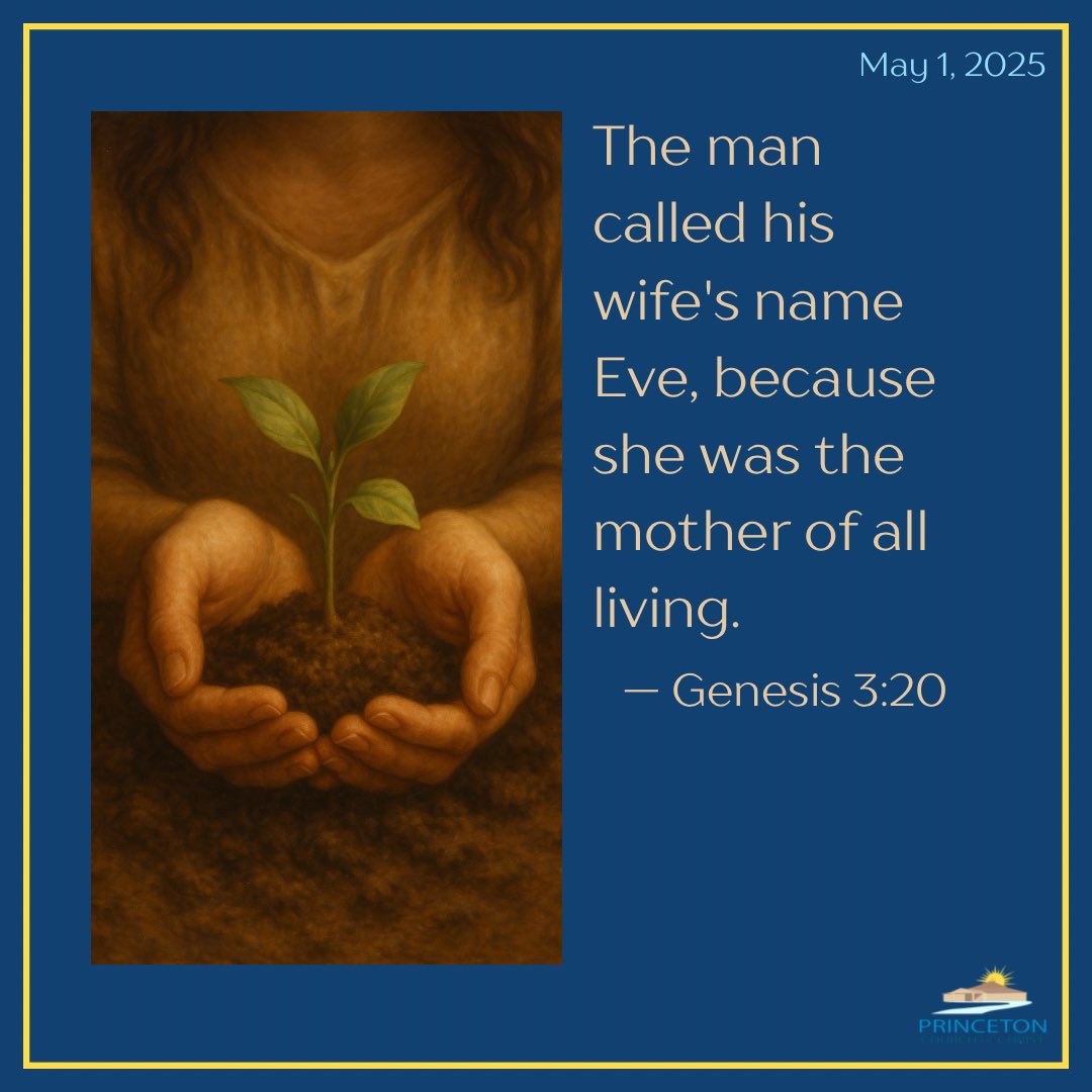 AD33C_of_Christ's tweet photo. “The man called his wife's name Eve, because she was the mother of all living.” Gen 3:20
Even after paradise lost, God established motherhood as hope's vessel. Eve—the life-giver—began a legacy continuing in all who nurture.
#MothersInScripture #TheFirstMother https://t.co/RutdZ6Vb3D