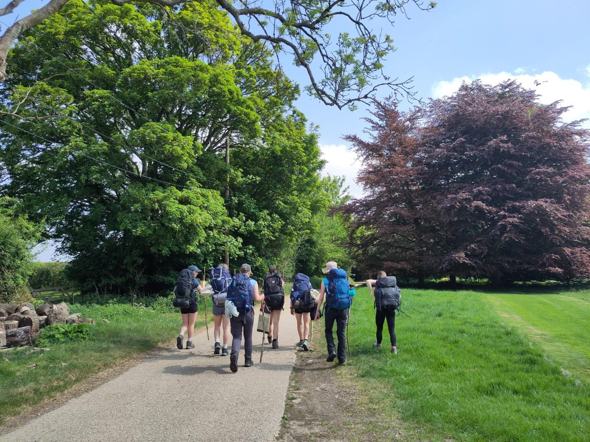 Day 2 are they are off, all in good spirits and ready to attack the day…