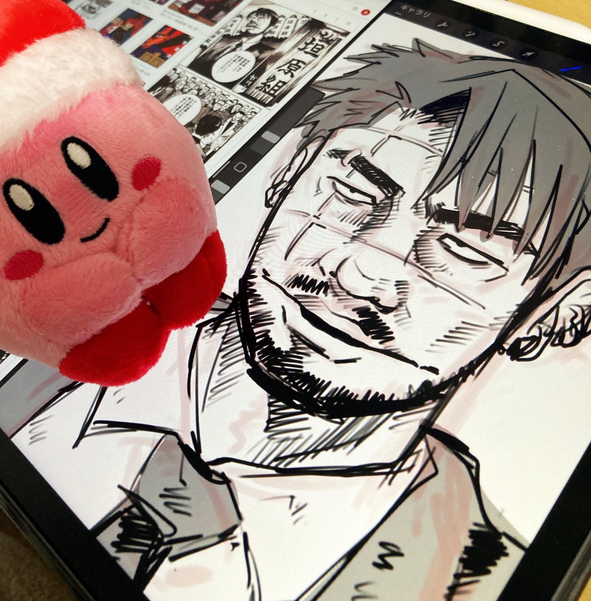blap_souko's tweet photo. これは推しを描く練習してたやつ https://t.co/x5t97oLxQp
