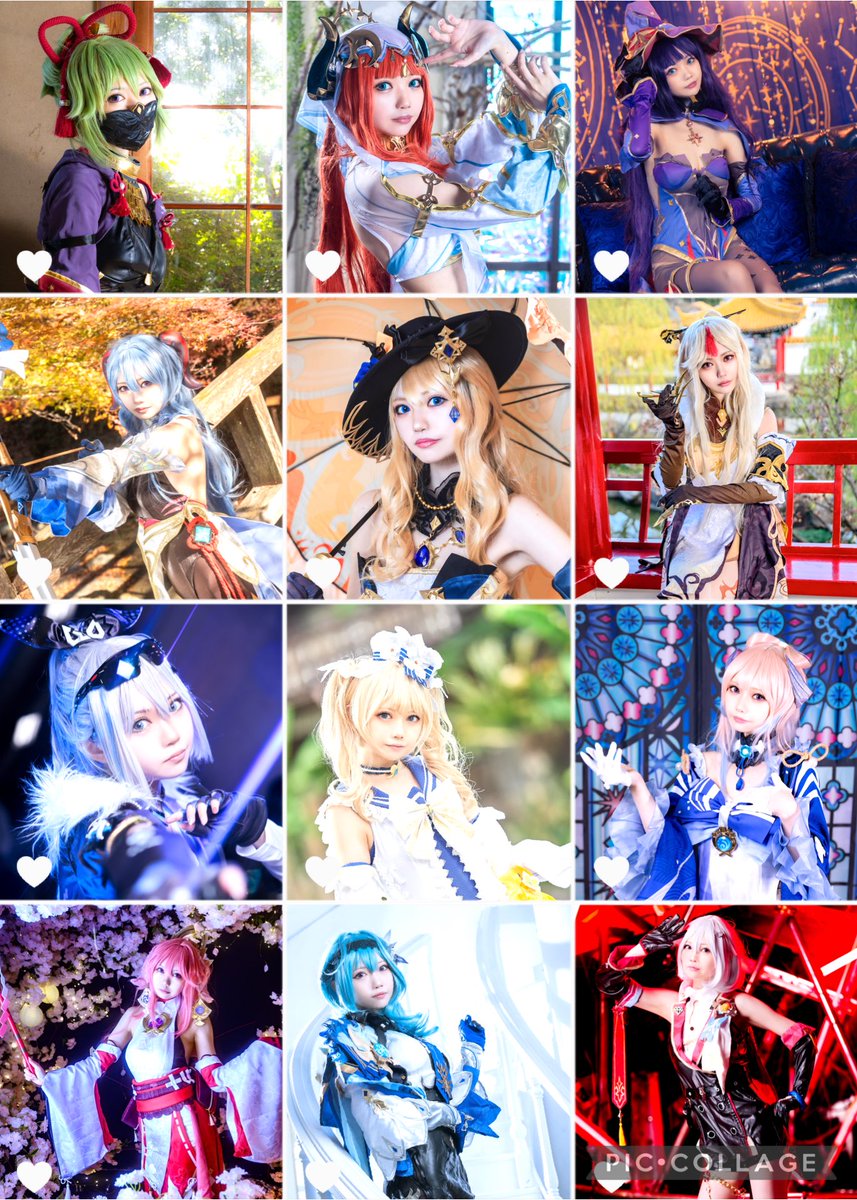kaporicos's tweet image. 久しぶりにタグ!
ホヨバ系中心にNIKKEやボカロ等好きなジャンルを好きにコスプレしてます!
ジャンル似ている方と仲良くできたら嬉しいな、と!
RP中心にいいねも回ります❣️
#GWはフォロワーさんが増えるらしい
#コスプレイヤーさんと繫がりたい
#相互さんの相互さんと繋がりたい