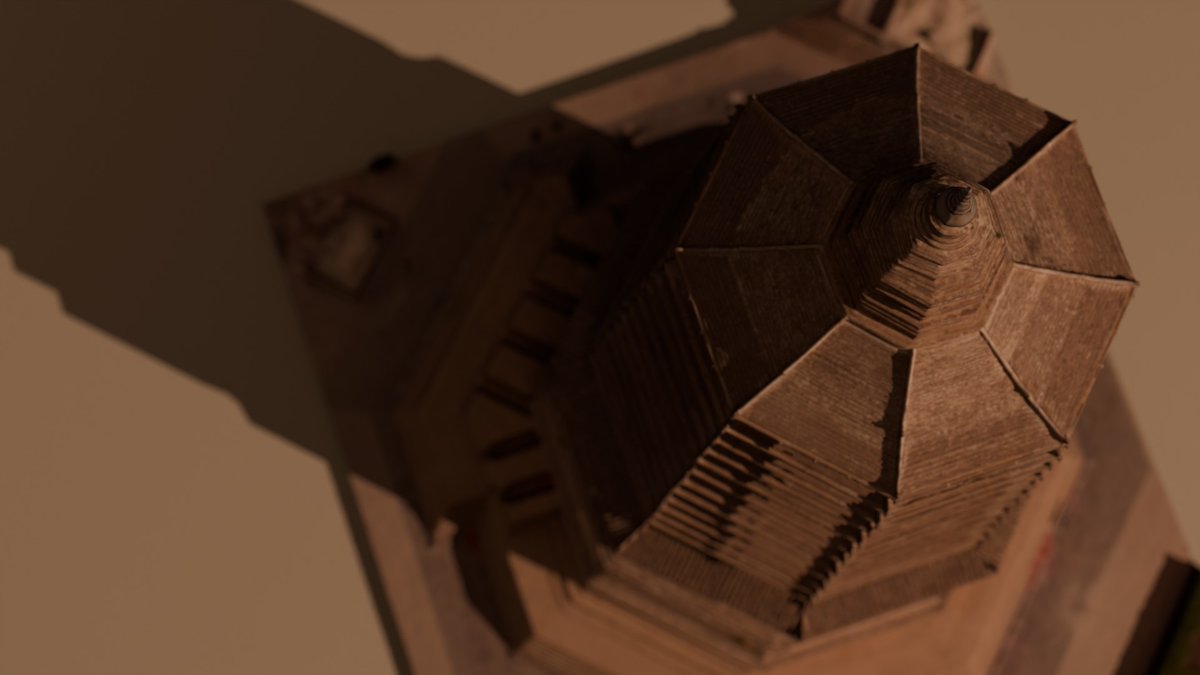 Putting a real pagoda in a room...