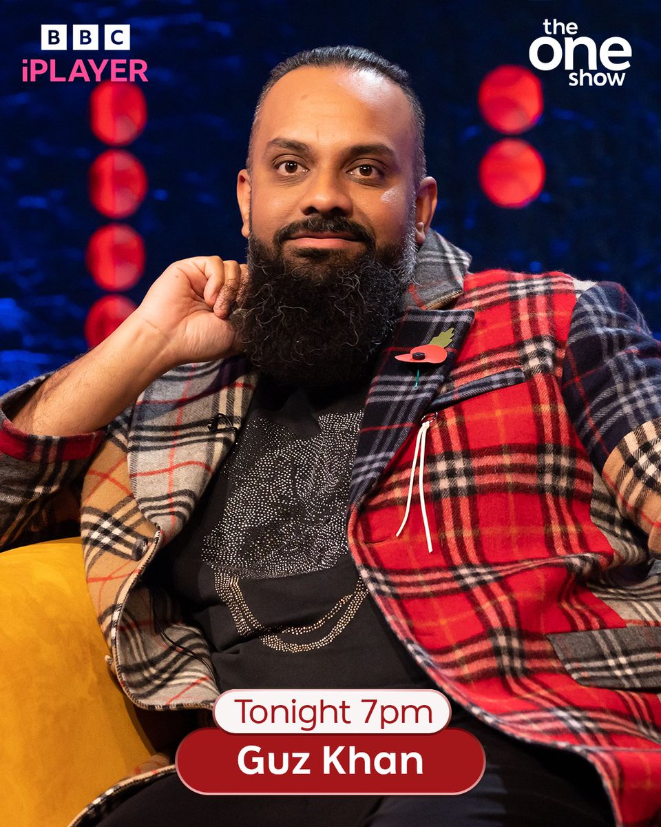 BBC The One Show (@bbctheoneshow) on Twitter photo Man Like Mobeen's Guz Khan says a final goodbye to his much-adored character
Post your questions for him below 👇 or email theoneshow@bbc.co.uk Man Like Mobeen's Guz Khan says a final goodbye to his much-adored character
Post your questions for him below 👇 or email theoneshow@bbc.co.uk