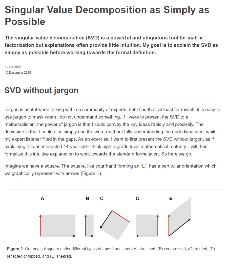 An intuitive guide to understanding SVD