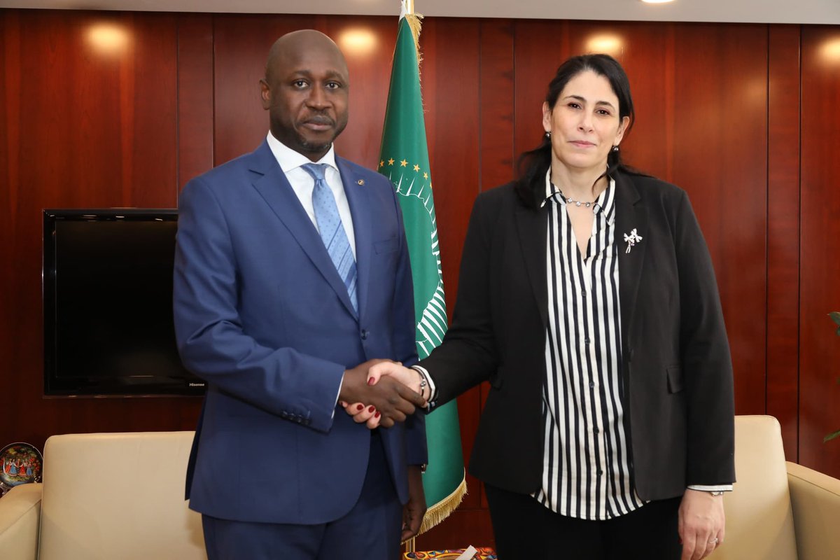 DCP_Haddadi's tweet photo. Les échanges ont porté sur les priorités de la Commission pour dynamiser ses actions et mieux répondre aux attentes du COREP afin d’accélérer la mise en œuvre de l’Agenda 2063. https://t.co/01tguEBvXI
