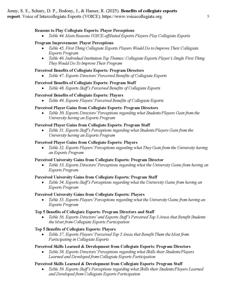 🔥What are the BENEFITS of Collegiate Esports?🔥

Data from:
▶️Collegiate Esport Players
▶️Collegiate Esports Directors
▶️Varsity Colleg. Esports Player Rosters
▶️Collegiate Esports Non-director Staff
▶️Univ. Student Bodies

Which RESULTS TABLE are you most interested in &amp; why⁉️