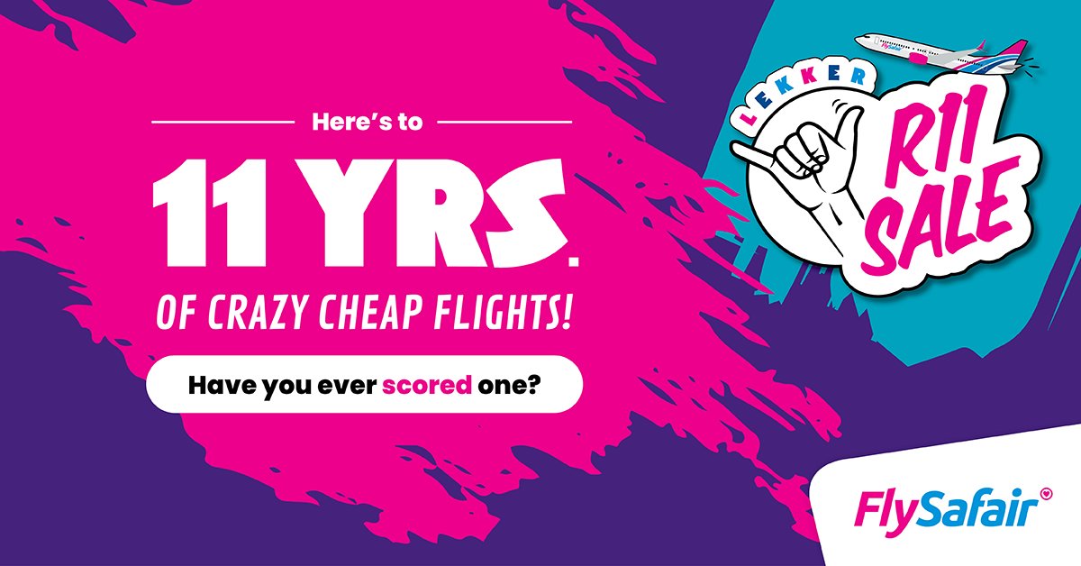 FlySafair tweet media