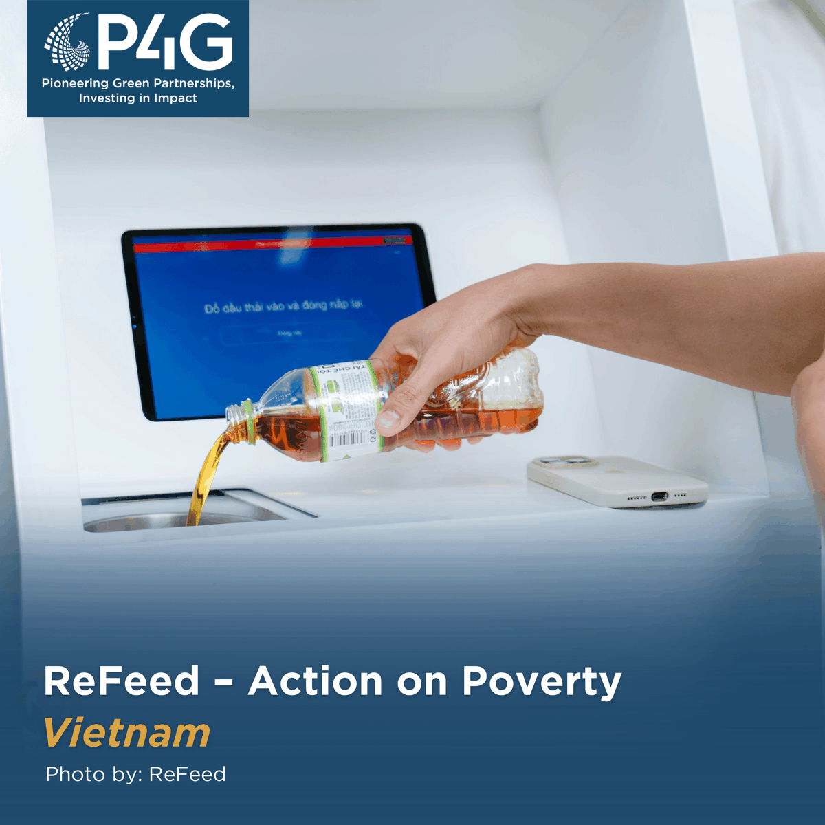 ReFeed – Action on Poverty will establish a technology-driven used cooking oil collection network for sustainable aviation fuel production in Vietnam. Learn how: bit.ly/42dGw07 #PioneeringGreenPartnerships