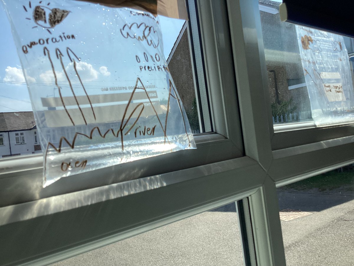 In year 4 we have been learning about the water cycle during our Geography lesson. The children created a water cycle and explored how it works. We focused on key vocabulary and made some great predictions! #YR4RPS #Geography
