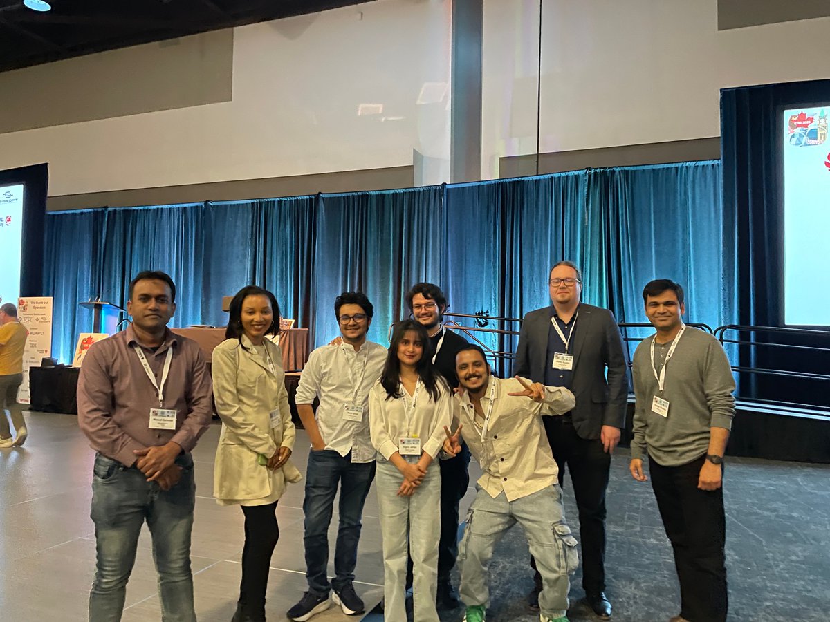 Tushar Sharma (@dr_tusharma) on Twitter photo Dalhousie@ICSE 2025:
Together, <a href="/DalhousieU/">Dalhousie University</a> software engineering researchers presented three ICSE (two research and one journal-first track), two ICPC (one research and one ERA track), two MSR (one research and one tools track), one FORGE (dataset), and one ICSEW papers. Dalhousie@ICSE 2025:
Together, <a href="/DalhousieU/">Dalhousie University</a> software engineering researchers presented three ICSE (two research and one journal-first track), two ICPC (one research and one ERA track), two MSR (one research and one tools track), one FORGE (dataset), and one ICSEW papers.
