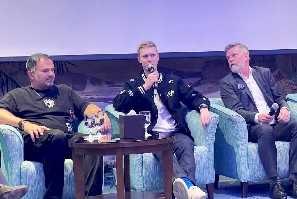 Our CMO <a href="/samifami/">Sami</a> spoke at @memelandglobal in Dubai 🚀

Discussing how memecoins are the tokenization of culture and sharing insights on how Trust Wallet helps users participate responsibly by embedding education and DYOR at every touchpoint.