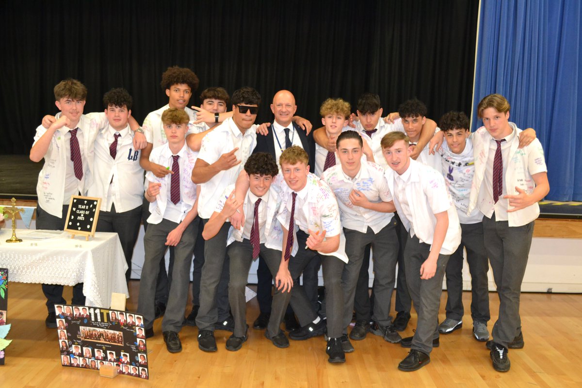 Today marks the end of an era for Yr 11 as we come together to celebrate their journey at St Paul’s with a Leavers' Liturgy and reception.  We wish you all the very best of luck in your upcoming exams and the next chapter of your lives.#endofanera #goodluckinyourexams