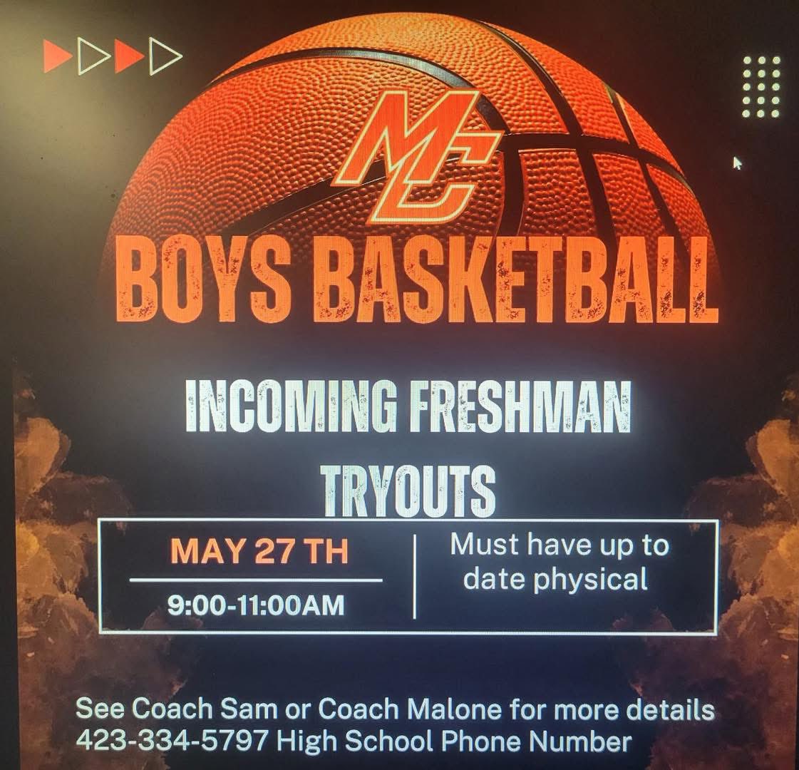 Tryout SZN is upon us! 

Note the different dates for the boys. 

#MEIGSHOOPS 🐅🐅