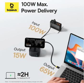 technessen126's tweet photo. ���� ¡Eleva tu conectividad con el Baseus USB-C Hub Magnético! 📷📷 6 en 1: HDMI 4K, carga PD 100W, USB 3.0, lectores SD/TF y jack de audio 3,5mm.
📷 Diseño Magnético: Se fija firmemente para un setup ordenado.
https://t.co/XovBvoQ9rS https://t.co/6JEQXG5MZv