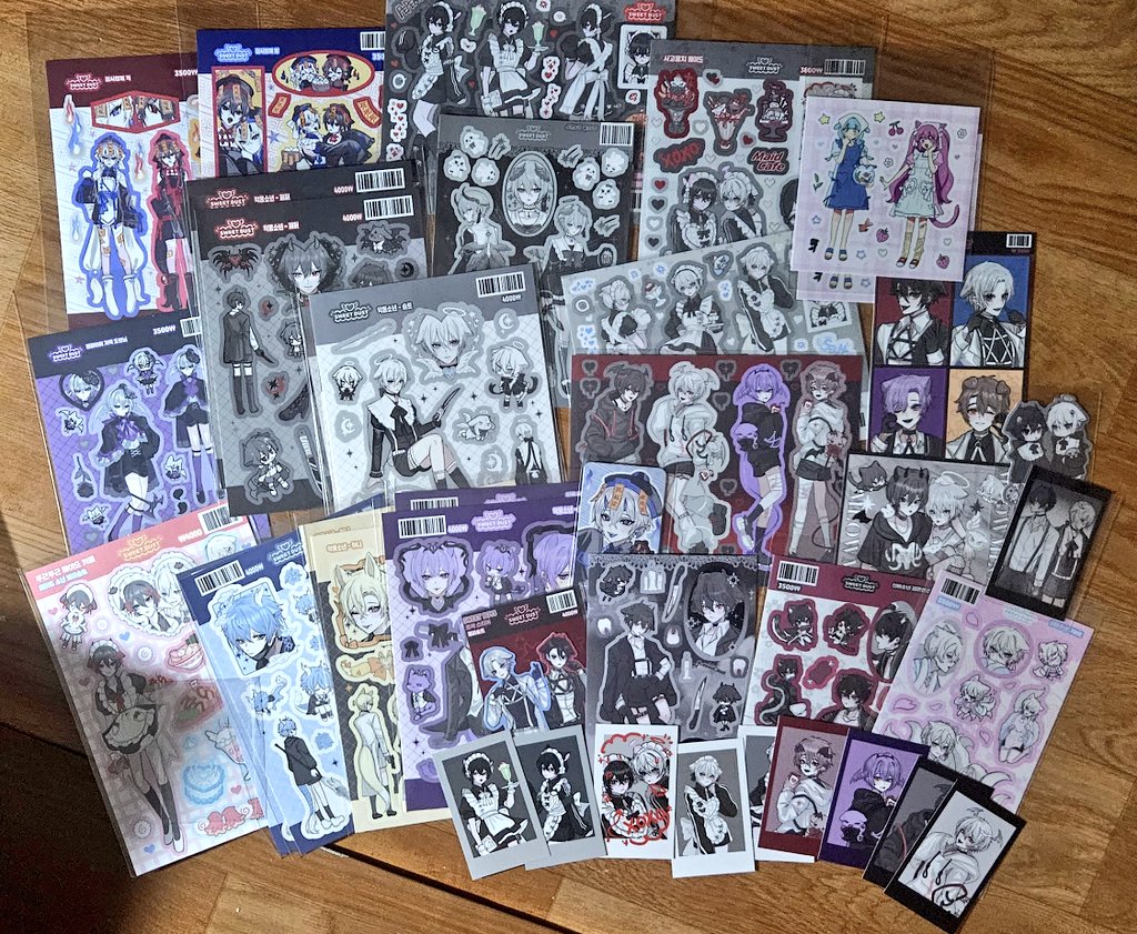 하...작가님 신상 이번에도 페퍼랑 솔트 데려가겠습니다 취향저격 제대로 당해버렸다