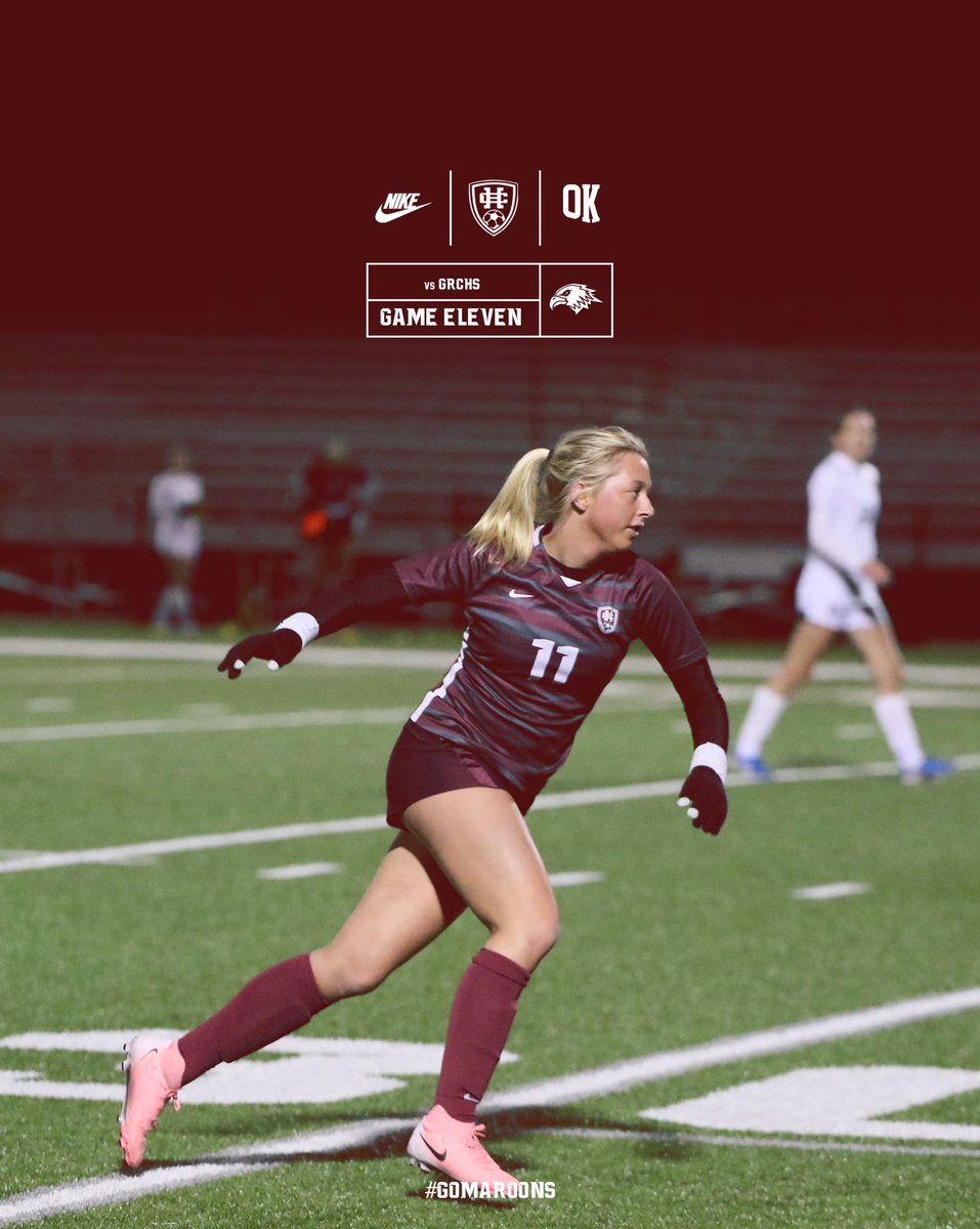 Game 1️⃣1️⃣
⚽️ vs GRCHS
🕖 7:15pm
#GoMaroons