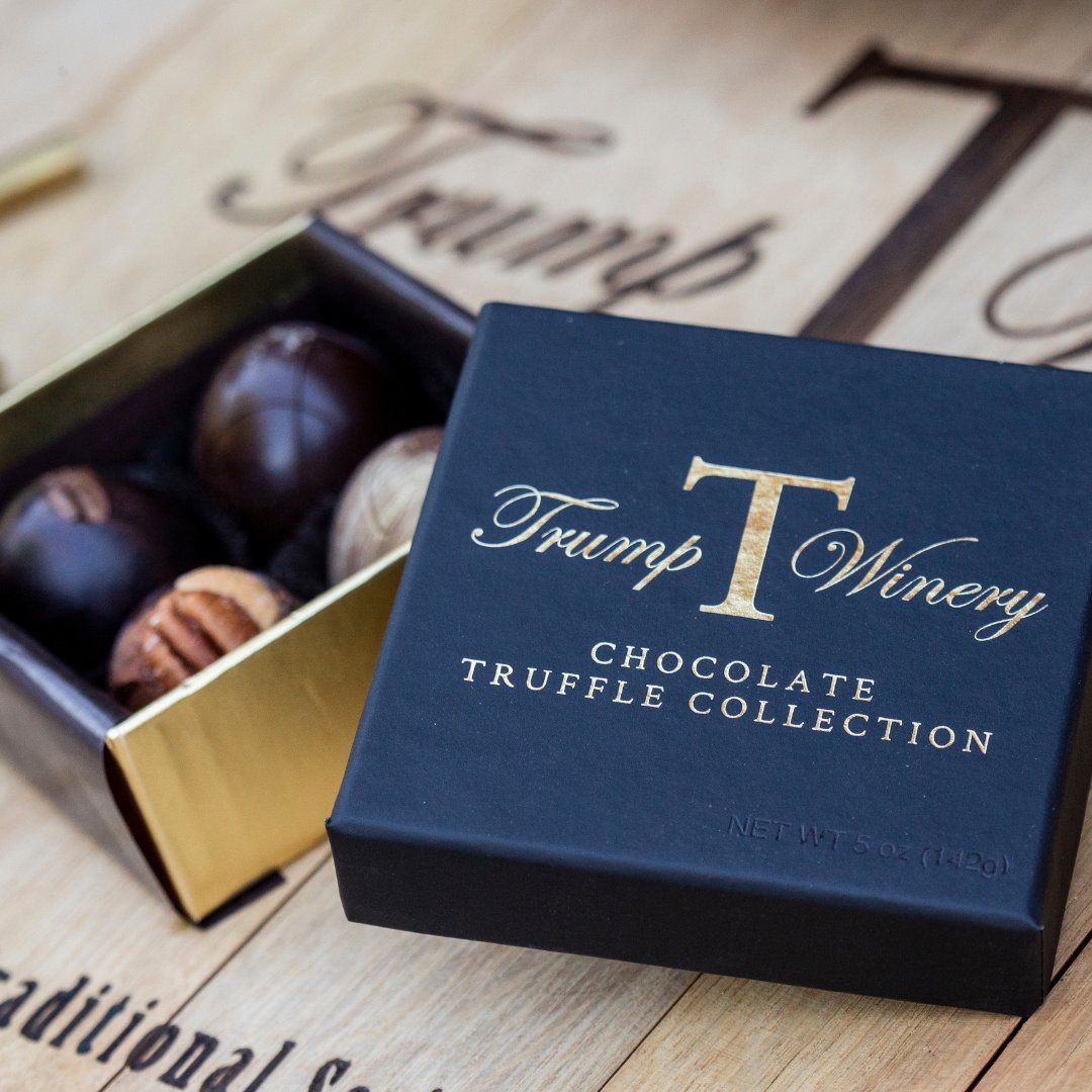 Have you heard the fantastic news? Today is National Truffle Day AND Sauvignon Blanc Day! 🥂
Just one more reason to stop in for a glass of wine and a box of chocolate truffles... 😉🍫

#TruffleDay #SauvignonBlancDay #TrumpWinery #TrumpWine #Chocolate