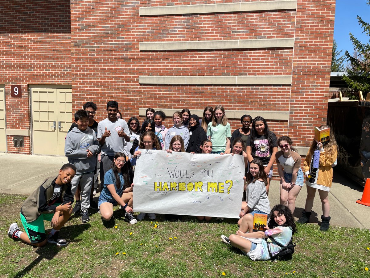 SRMS Library Learning Commons (@srmsllc) on Twitter photo Would you "#HarborMe"? What an amazing day w our friends from <a href="/PonusRidgeSTEAM/">Ponus Ridge STEAM Academy</a> 4 our #OneBookTwoSchools gathering! Human BINGO, Assumptions Game, creating safe spaces 4 others & connections from our shared book <a href="/JackieWoodson/">Jacqueline Woodson</a> #srmsct #srmsctreads <a href="/RidgefieldPS/">Ridgefield PSD</a> <a href="/penguinusa/">Penguin Books USA</a> Would you "#HarborMe"? What an amazing day w our friends from <a href="/PonusRidgeSTEAM/">Ponus Ridge STEAM Academy</a> 4 our #OneBookTwoSchools gathering! Human BINGO, Assumptions Game, creating safe spaces 4 others & connections from our shared book <a href="/JackieWoodson/">Jacqueline Woodson</a> #srmsct #srmsctreads <a href="/RidgefieldPS/">Ridgefield PSD</a> <a href="/penguinusa/">Penguin Books USA</a>