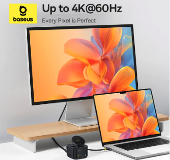 technessen126's tweet photo. 🎯 Transforme seu setup com o Baseus USB-C Hub Magnético! 📷
📷 6 em 1: HDMI 4K, carga PD 100W, USB 3.0, leitores SD/TF e entrada de áudio 3,5mm.
📷 Design Magnético: Fixação segura para um visual limpo e organizado.

https://t.co/XovBvoQ9rS https://t.co/NcjXr1InEN