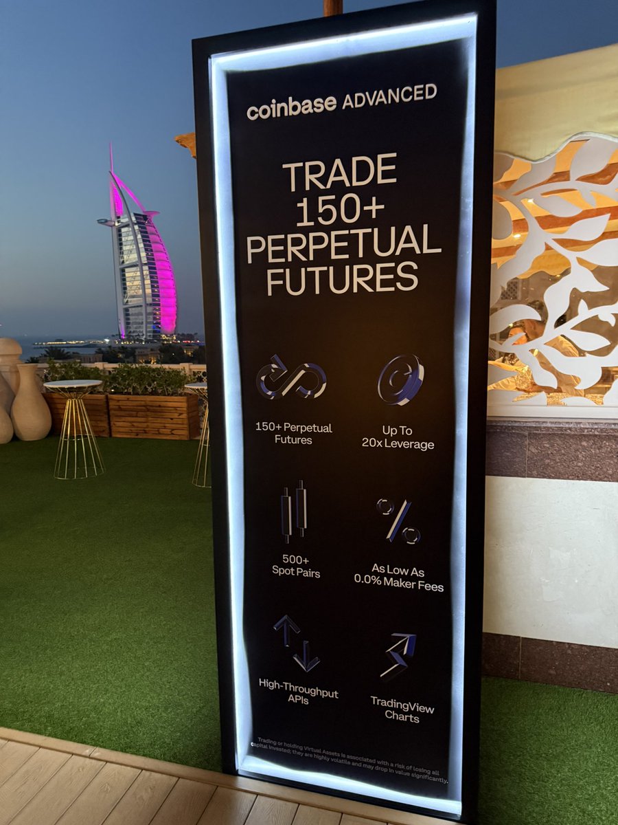 yvessire's tweet photo. coinbase advanced dubai takeover https://t.co/6yHnvfgVrE