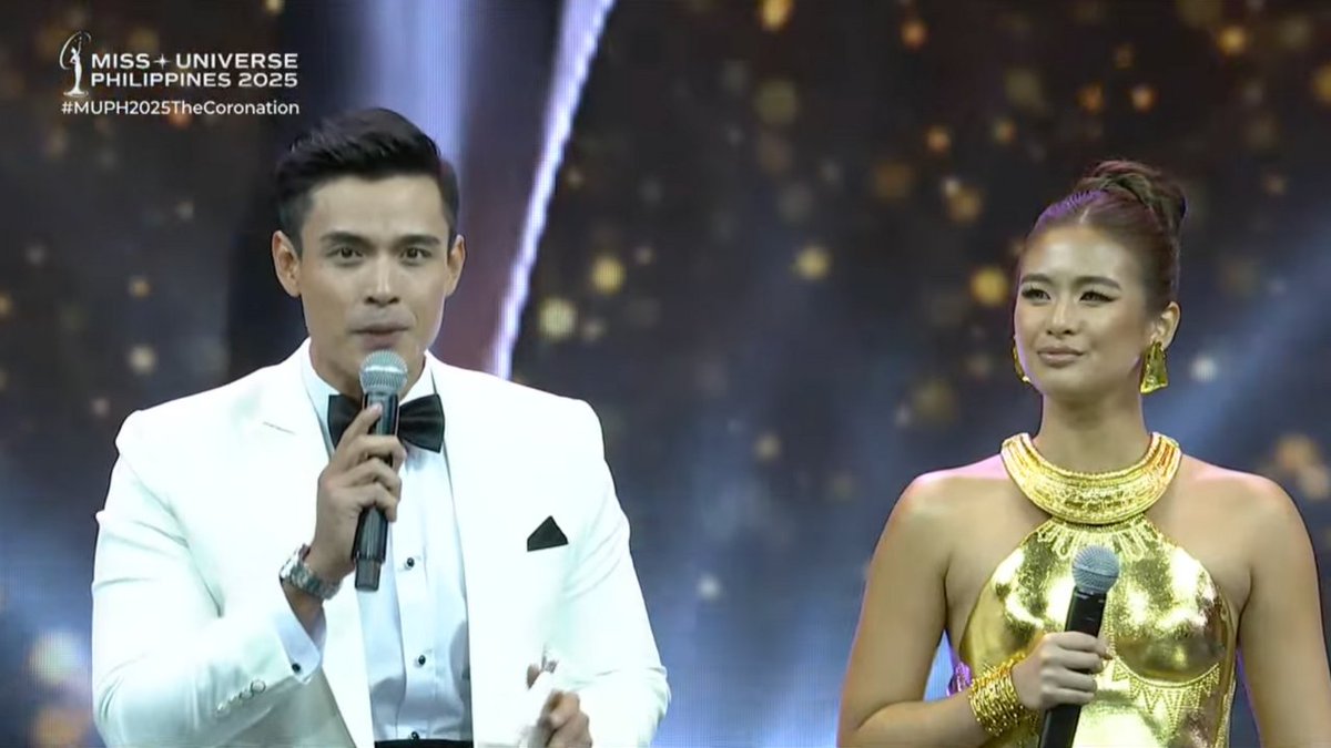 gmanews's tweet photo. MEET YOUR HOSTS!  

Gabbi Garcia and Xian Lim have arrived to host the Miss Universe Philippines 2025 coronation night on May 2, 2025. #MissUniversePhilippines2025  

COURTESY: Empire PH https://t.co/X3zOoq47mU