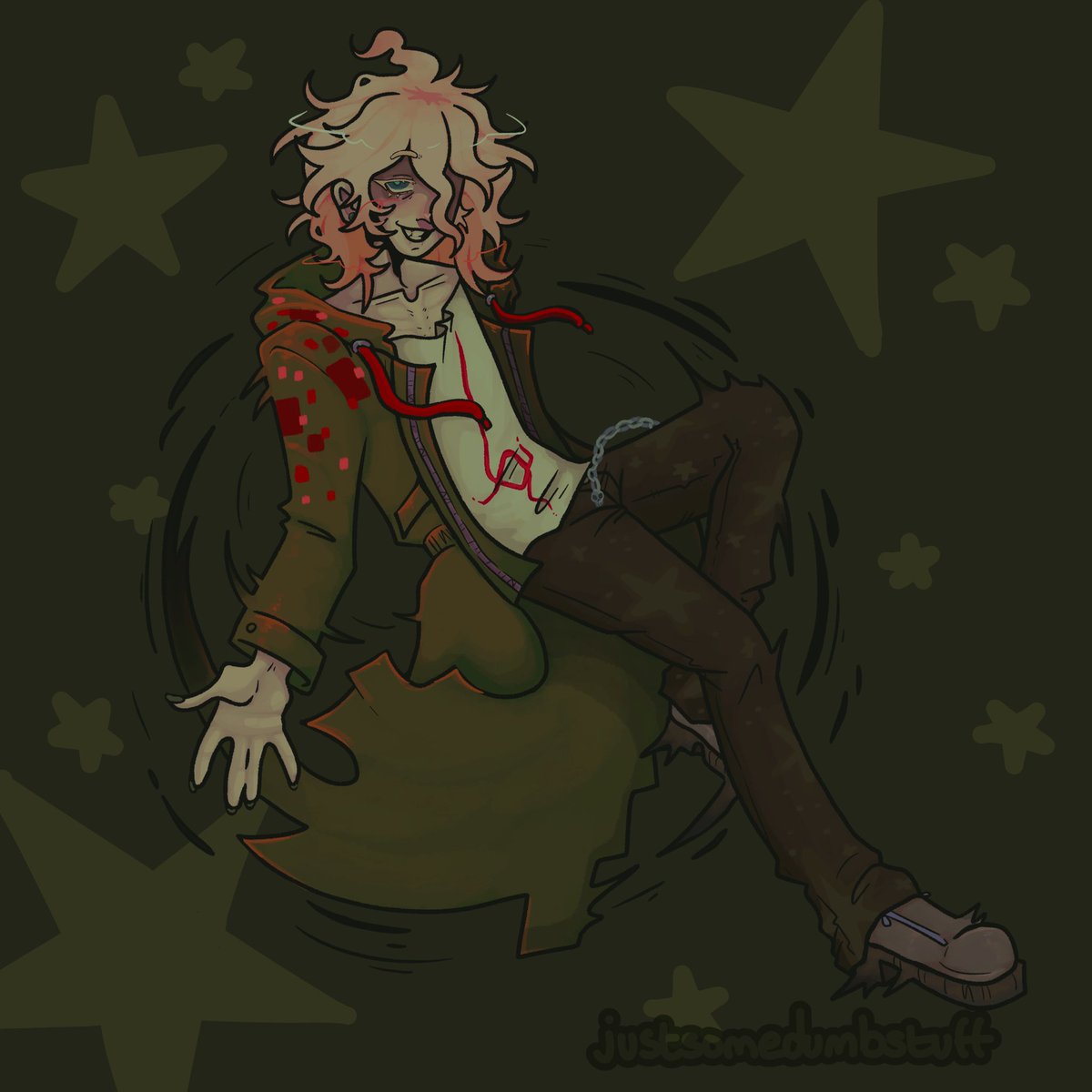 Should I explode them orrrrr #nagitokomaeda #danganronpa #danganronpafanart