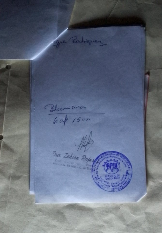 Hola a todos, para mi sexto y último ciclo de quimioterapia necesito seis ampollas de Bleomicina quien pueda donar o vender mucho se lo agradeceré. También estoy cambiando por Carboplatino, Etoposido y Eritroproyetina. #Cumaná #Sucre #Venezuela #Medicinas