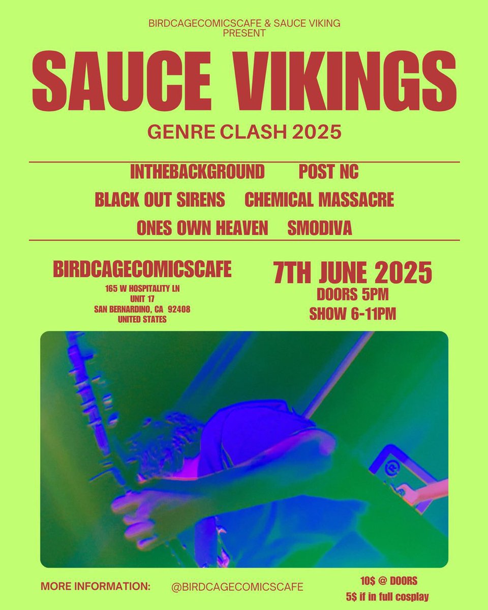 our next two shows. stoked to finally be sharing the stage w/ <a href="/postnc2/">post.nc</a> in june!