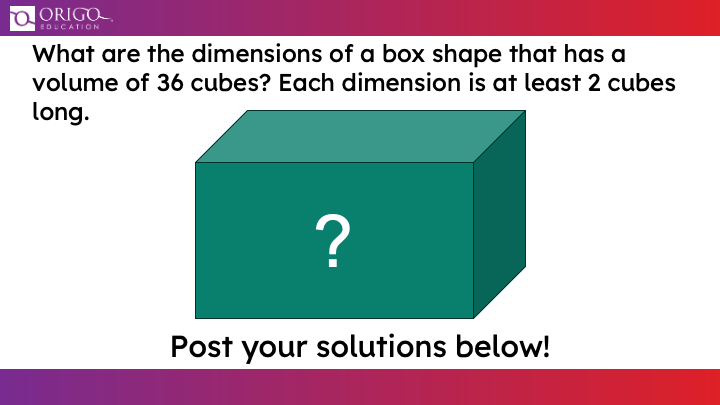 origomath's tweet photo. Problem solving is a core part of math. Problems that produce multiple solutions prompt discourse. Support your students by taking advantage off 15% off ORIGO Education's Think Tanks. #PlanAhead #MathSuccess https://t.co/GJTqP4DY9O