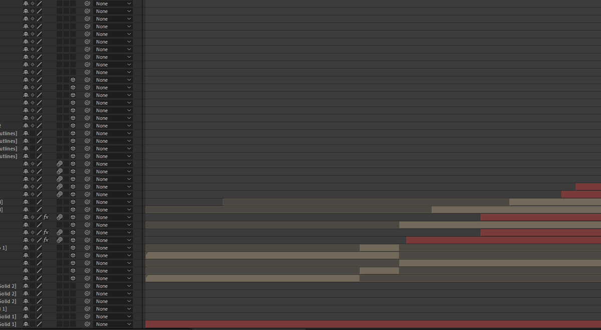 Tabrays's tweet image. Been Working on After Effects Project with 188+ layers for more than 2 days and I'm starting to see a white light... also i don't know if the Goth girl sitting next to me is real or not