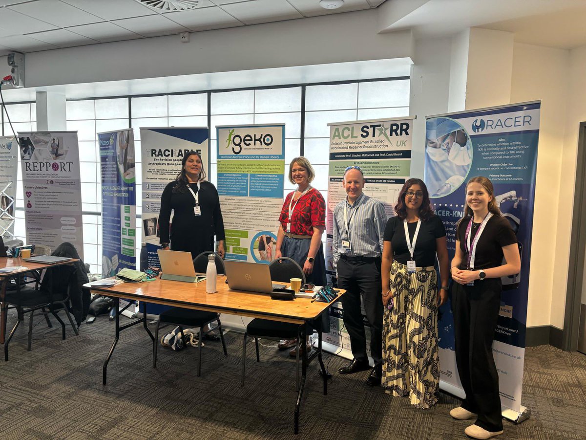 The ACL STARR Study (@aclstarr) on Twitter photo We had a great time at #BASK2025 -thanks to everyone who came by to say hello! <a href="/SITU_Oxford/">SITU Oxford</a> representing #Geko and <a href="/ACLSTARR/">The ACL STARR Study</a>
Enjoyed spending time with our friends at <a href="/WarwickCTU/">Warwick CTU</a> 📸 <a href="/AndyMetOrtho/">Andy Metcalfe</a> We had a great time at #BASK2025 -thanks to everyone who came by to say hello! <a href="/SITU_Oxford/">SITU Oxford</a> representing #Geko and <a href="/ACLSTARR/">The ACL STARR Study</a>
Enjoyed spending time with our friends at <a href="/WarwickCTU/">Warwick CTU</a> 📸 <a href="/AndyMetOrtho/">Andy Metcalfe</a>