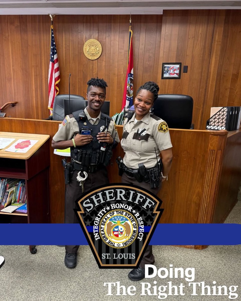 Huge shout out to Deputy Amerson and
Deputy Dowiels for their outstanding work in drug court! 🌟🇺🇸