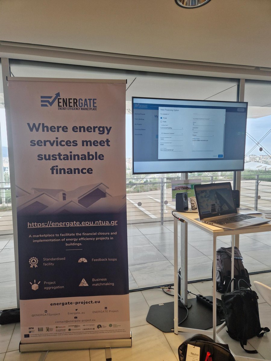 Energate_eu's tweet image. Great day at the 5th EEMI Pavilion in Athens 🇬🇷!
We proudly presented the ENERGATE Platform, built connections & wrapped up with a top dinner in Glyfada 🎉.
Thanks to @EMF_ECBC & all who joined us! 💡
#energate_eu #LIFEAmplifier #LIFEProgramme