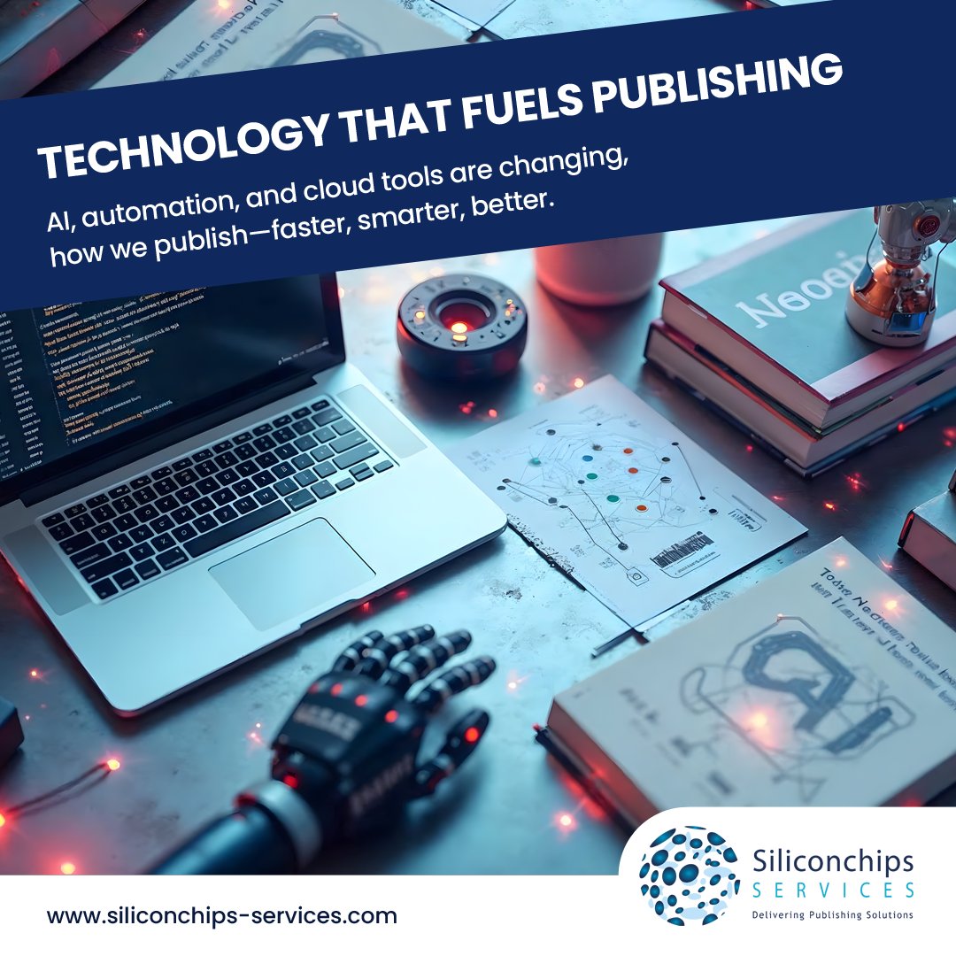 siliconchipsuk's tweet photo. Technology isn’t replacing publishing—it’s enhancing it.
From intelligent editing tools to real-time collaboration platforms, what innovation has made the biggest impact on your work?
#Publishing #Technology #Journals #Books #AcademicPublishing #STEM #JournalPublishing https://t.co/8QFMUBj0Xz