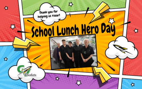 Thank you to our school lunch heroes for all you do! #SOAR